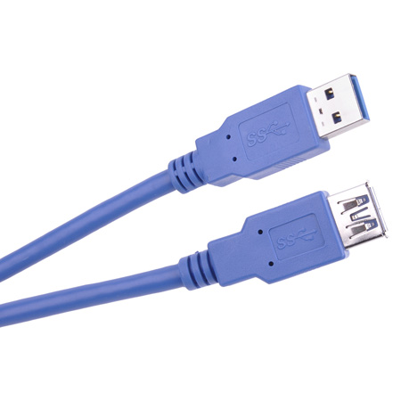 KAB USB 3.0/USB J 1.8M Кабел USB 3.0/USB женско 1.8m.