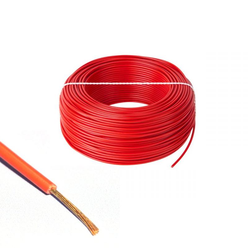 KAB 1X0.5 RED Монтажен многожилен кабел червен 1x0.5  1m.
