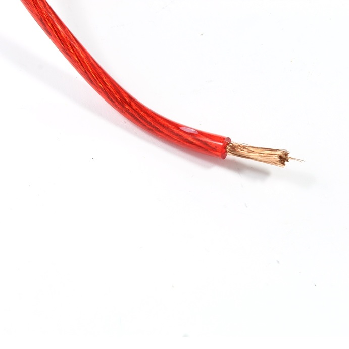 KAB 5.5MM RED Захранващ кабел за автомобилен усилвател 5.5mm. червен 1m.
