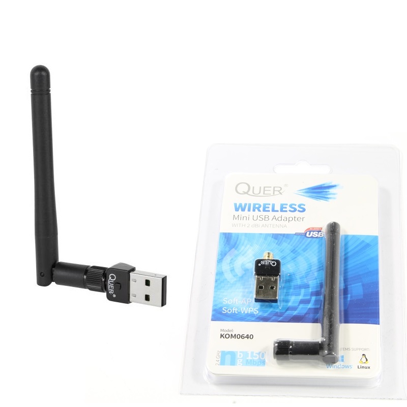 WIFI REBEL 0640 WIFI USB безжичен адаптер антена за интернет REBEL 
