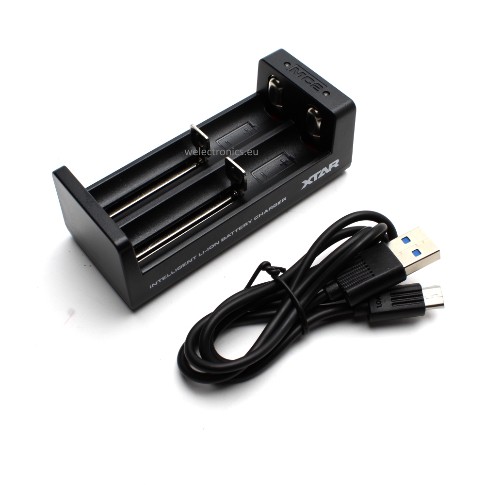 ZAR LI-ON 18650 Зарядно устройство за LI-ION батерии с USB кабел