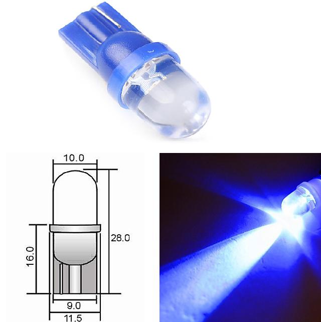 SVE T10 W5W BLUE Светодиодна крушка авто T10 W5W син