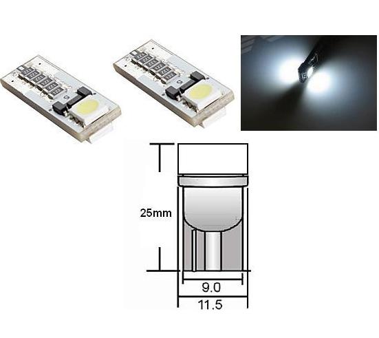 SVE T10 W5W 2X5050 CAN WHITE Светодиодна крушка авто T10 W5W 2X5050 CAN