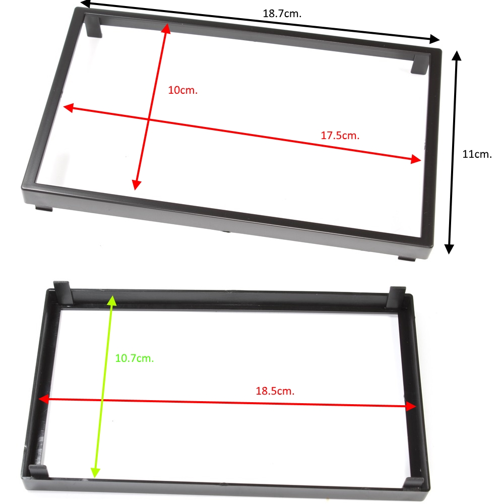 Универсална рамка 2DIN 110x188mm.