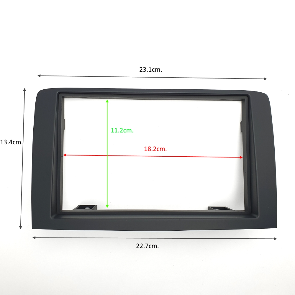 RAM FIAT IDEA 2005- 2DIN  Рамка за автомобилно радио и мултимедия FIAT IDEA 2005- 2DIN 