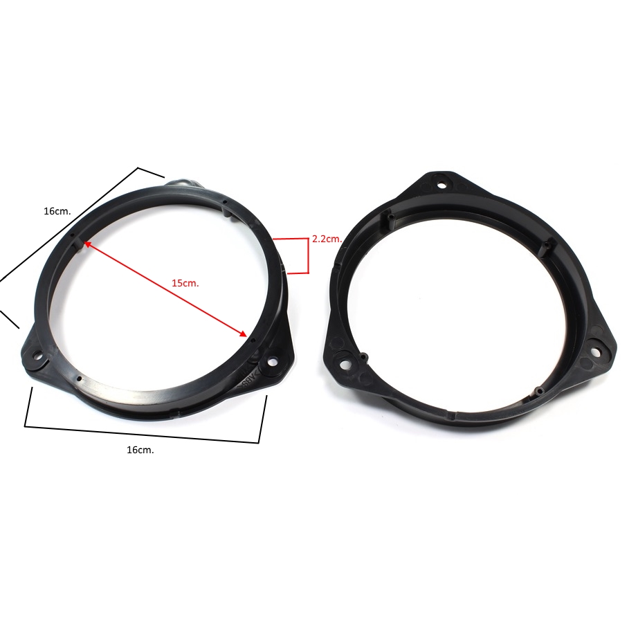 Фланци за говорители OPEL ASTRA H CITROEN JUMPER PEUGEOT BOXER 2006- 165mm. 2бр.к-кт