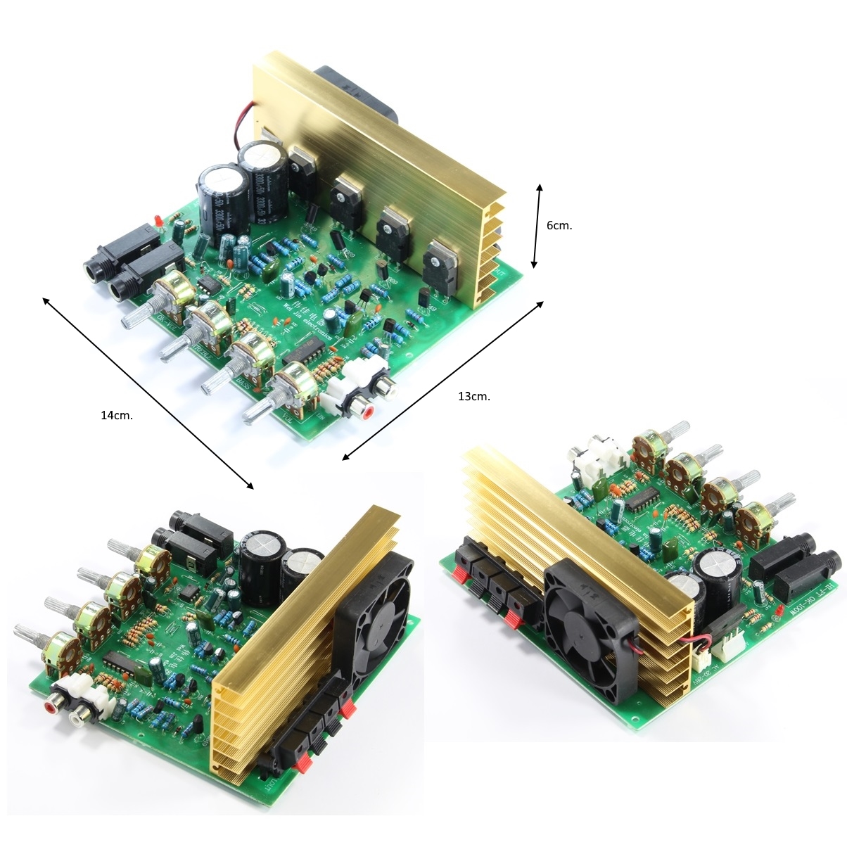 KIT 2X100W Кит платка усилвател 2X100W