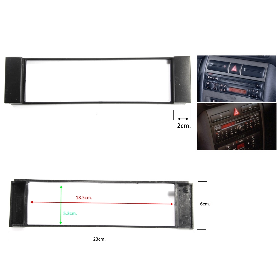 RAM SEAT TOLEDO LEON Рамка за автомобилно радио AUDI A3 SEAT TOLEDO LEON 2001-