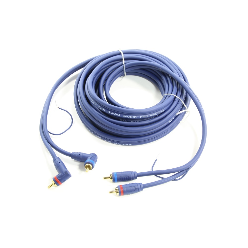 KAB 2RCA RMT 5M KC5N BLUE Кабел за автомобилен усилвател 2RCA/2RCA+RMT 5m. KC5N BLUE