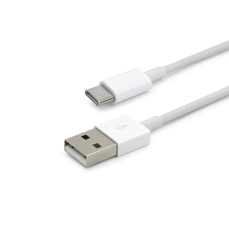 KAB USB-USB C 1.5M БЯЛ Кабел USB-USB C 1.5M бял