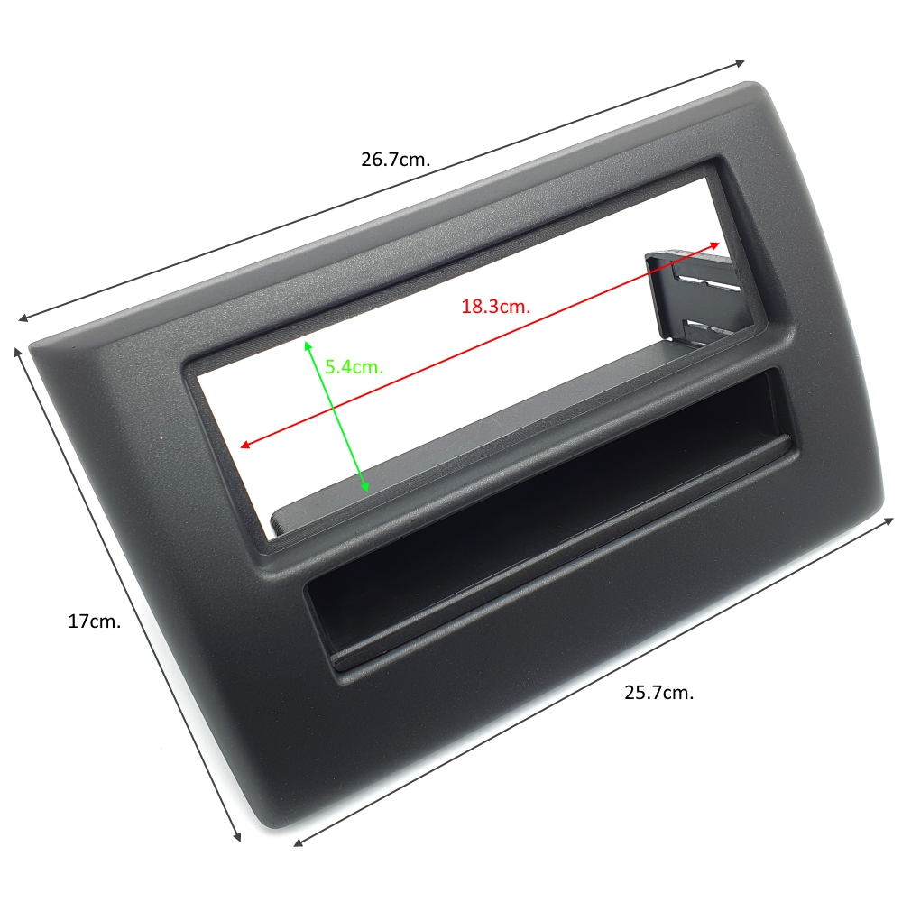 RAM FIAT STILO 2001- 1DIN BOX Рамка за автомобилно радио FIAT STILO 2001- 1DIN с кош