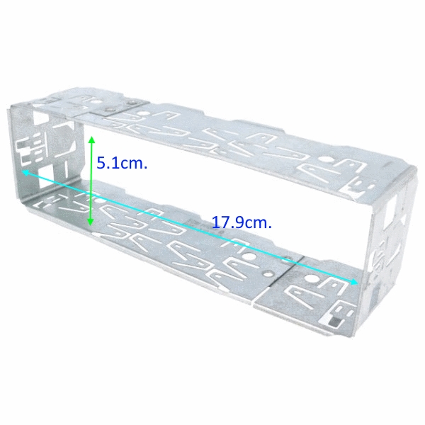 RAM BOX 1DIN METAL  Шейна за автомобилно радио 1 DIN