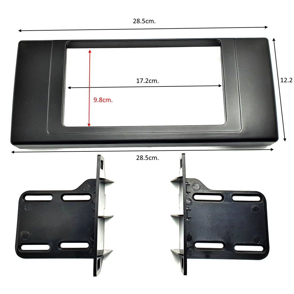 RAM BMW X5 2000-2006  2DIN Рамка за автомобилно радио и мултимедия 2DIN BMW 5 Е39 95-2003 X5 Е53 2000-2006  