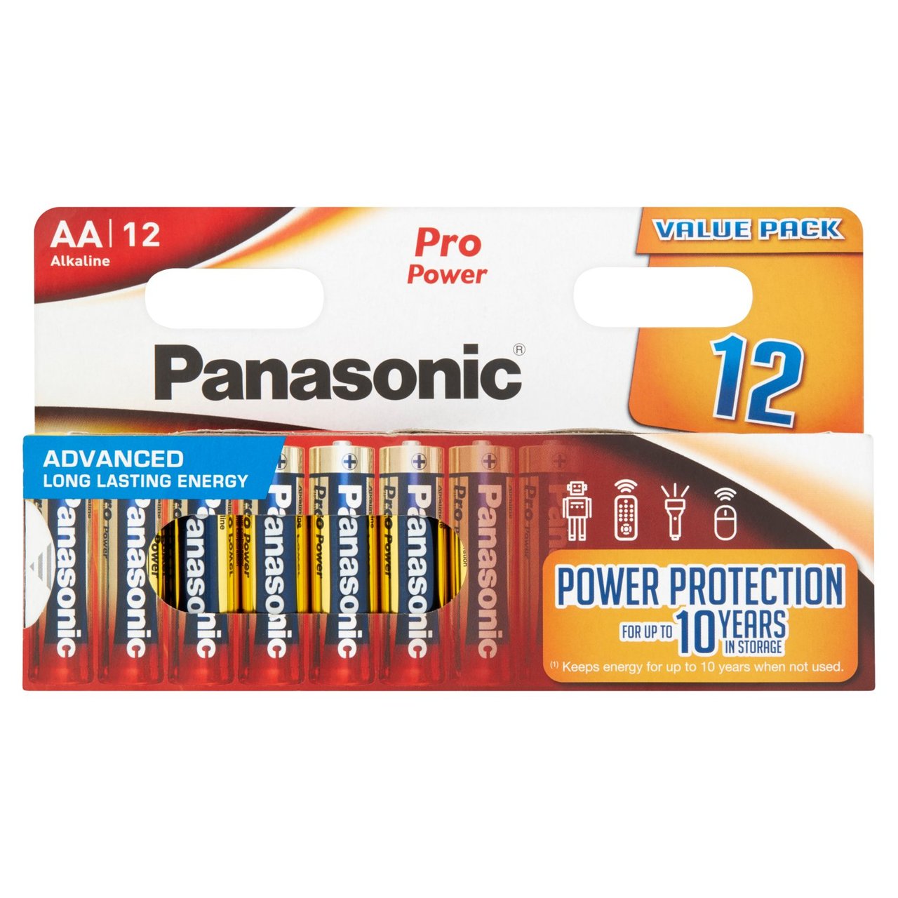 BAT AA ALKALINE PANASONIC Алкална батерия AA LR06 1.5V ALKALINE PANASONIC 1бр. 