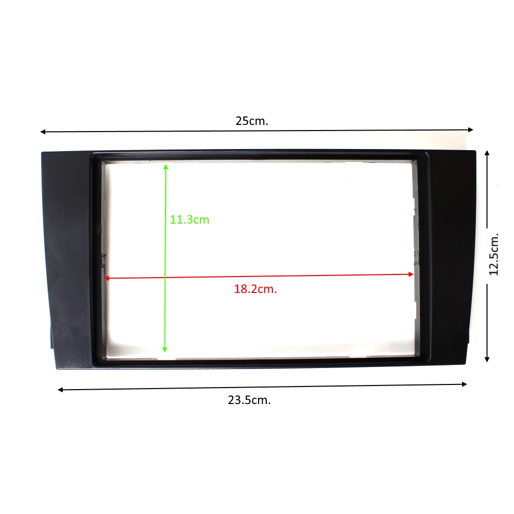 RAM AUDI A6 2005 2DIN Рамка за автомобилно радио и мултимедия AUDI A6 2001-2005 2DIN