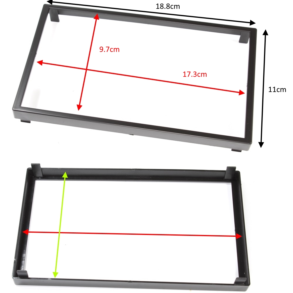 RAM 2DIN 118X189MM 99X171MM Универсална рамка 2DIN 118x189mm. 99x171mm.