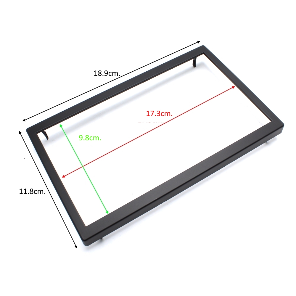 RAM 2DIN 118X189 II Универсална рамка 2DIN 118x189mm. 98x173mm.