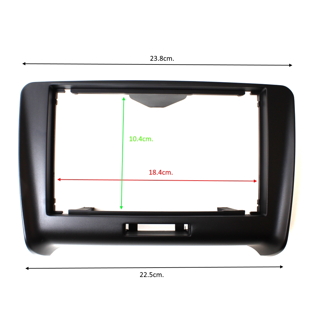 RAM AUDI TT (8J) 2006-14 2DIN Рамка за мултимедия 2DIN AUDI TT (8J) 2006->2014  