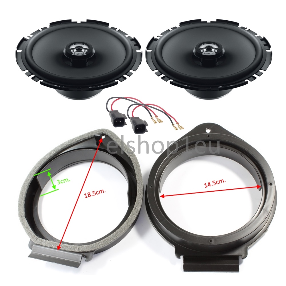 KIT AUDIO OPEL ASTRA J/K,MERIVA B,INSIGNIA Комплект говорители и фланци за OPEL ASTRA J/K,MERIVA B,INSIGNIA