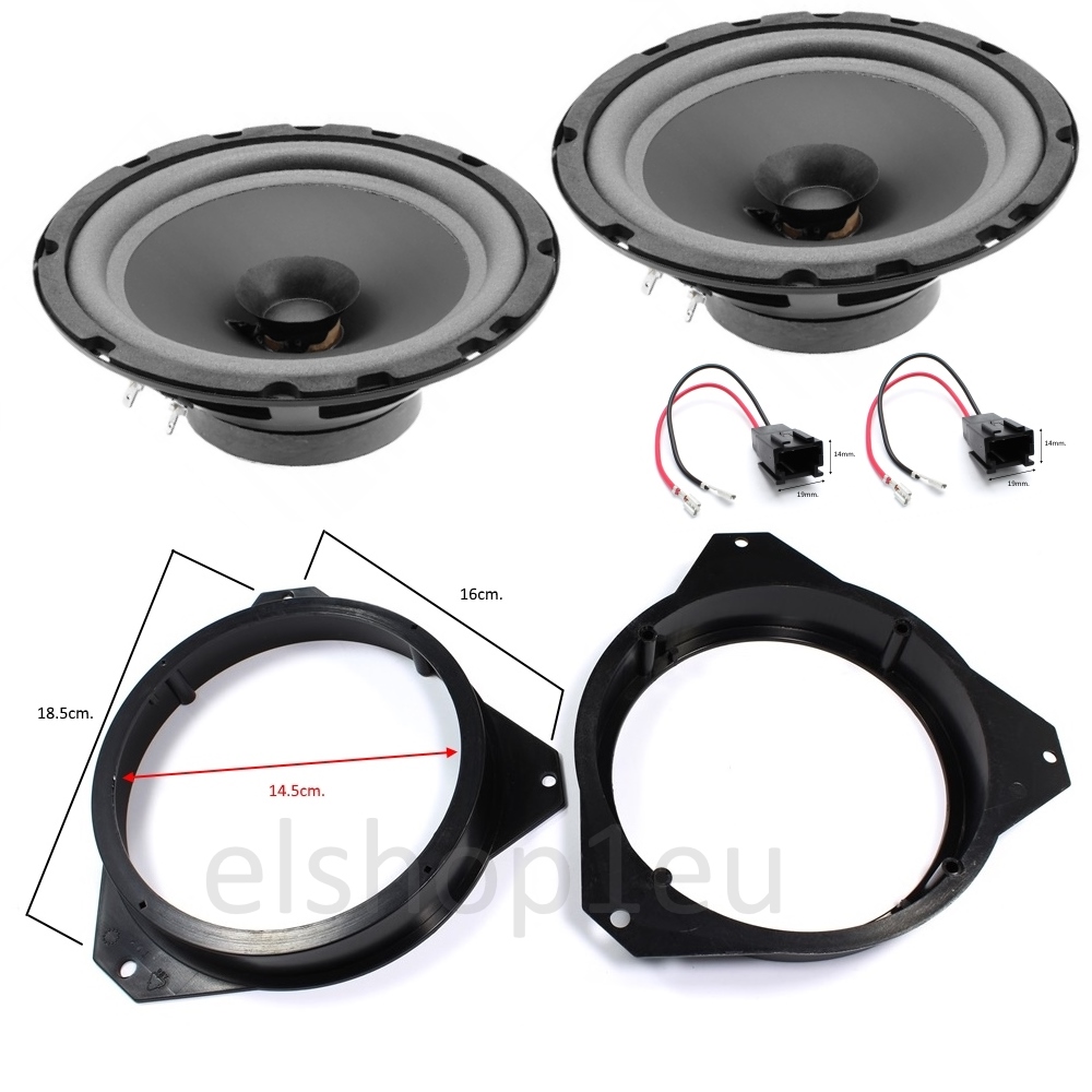 KIT AUDIO CITROEN BERLINGO II,IT Комплект говорители и фланци за CITROEN BERLINGO II,IT