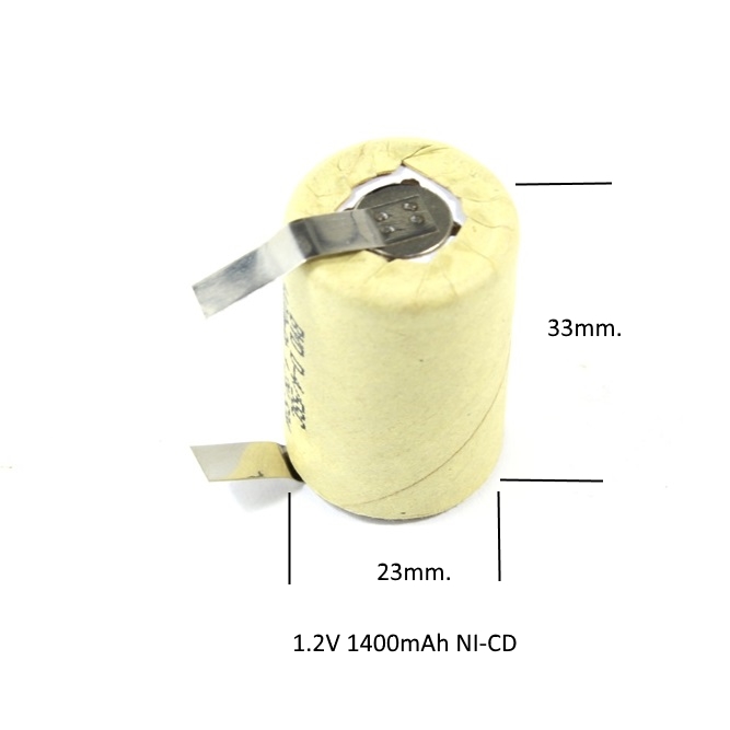 AKU SC 4/5 1.2V 1400MAH Акумулаторна батерия 4/5 SC 1.2V 1400MAH