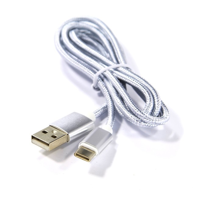 KAB USB-USB C SILVER 1M Кабел USB C/USB сребрист 1m