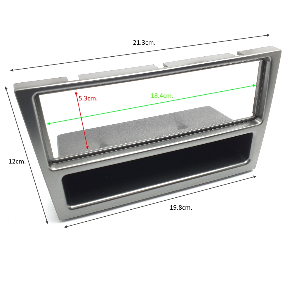 RAM OPEL ASTRA G GRAFIT Рамка за автомобилно радио OPEL ASTRA CORSA MERIVA цвят графит