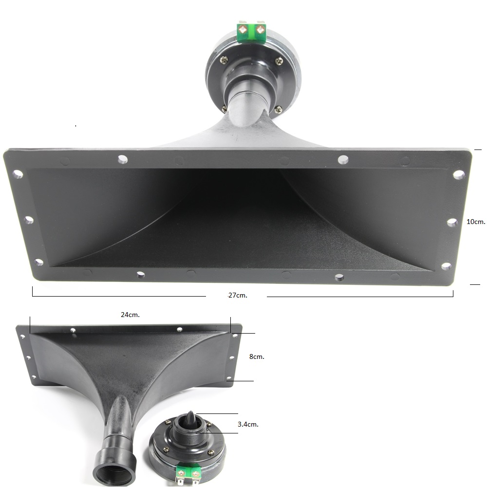 GOV F20 Високочестотен говорител хорна DBS F20 8ohm. 27x10cm.