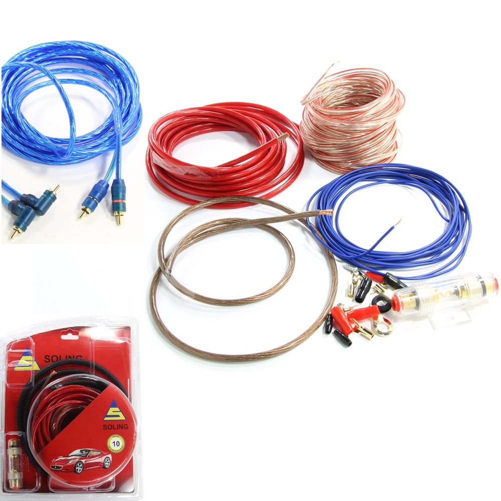 KIT AMP KIT1 5.4MM DAX Комплект кабели за автомобилен усилвател KIT1 DAX