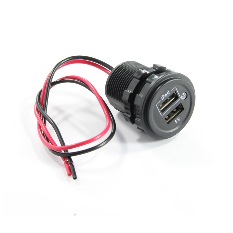 ZAR USB 12V/5V 2.1A MODUL Зарядно USB 12V/5V 2.1A за вграждане в автомобил