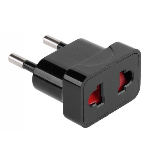 Преход 220V/USA стандарт черен