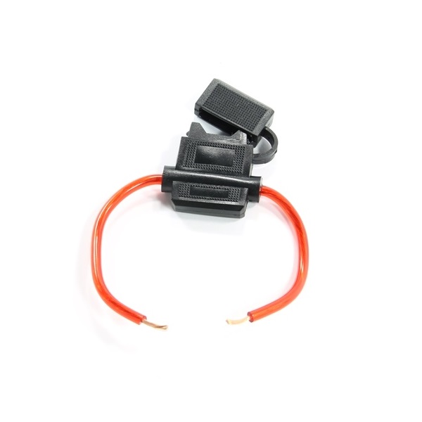 Гнездо за предпазител с кабел 20mm. 300/2.5mm.