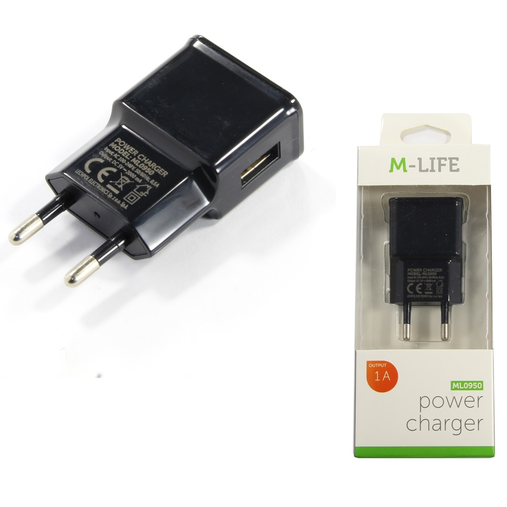 Зарядно за телефон смартфон таблет USB 220V/5V 2.1A