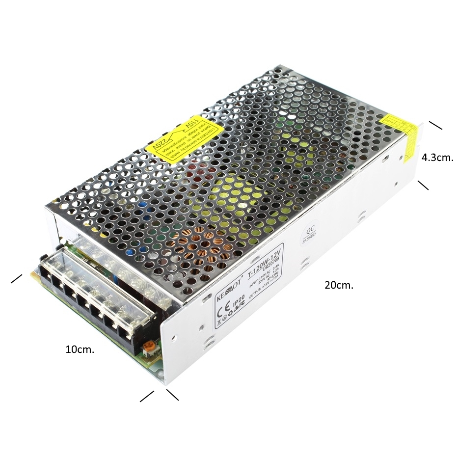 Захранване 12V 120W 10A