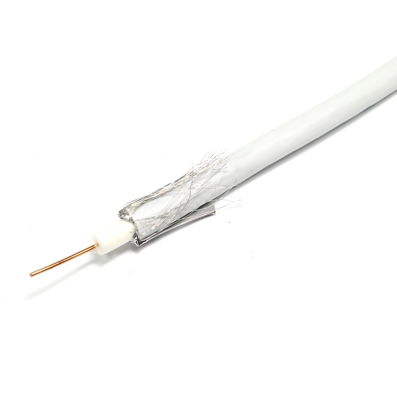 Коаксиален кабел за телевизия RG6U 305M 1m.