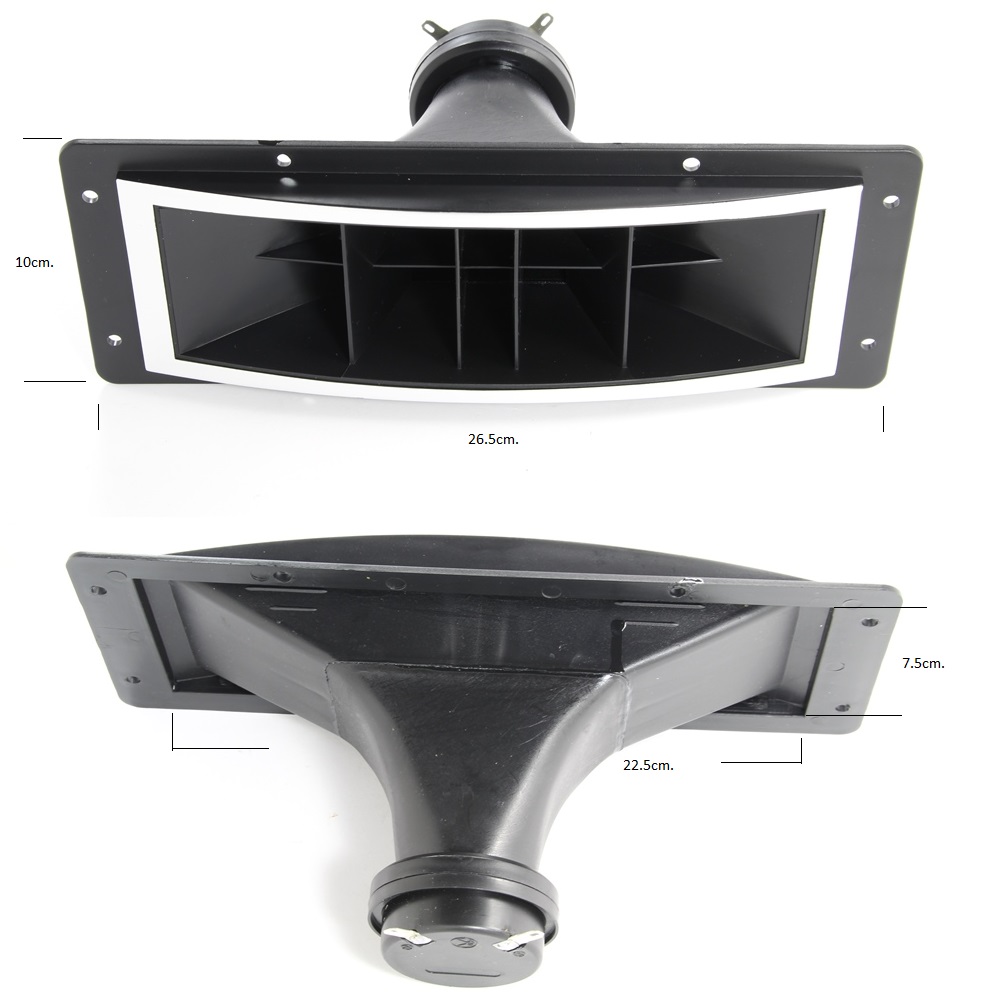 Високочестотен пиезо говорител хорна DBS F29 PIEZO 27x10cm.