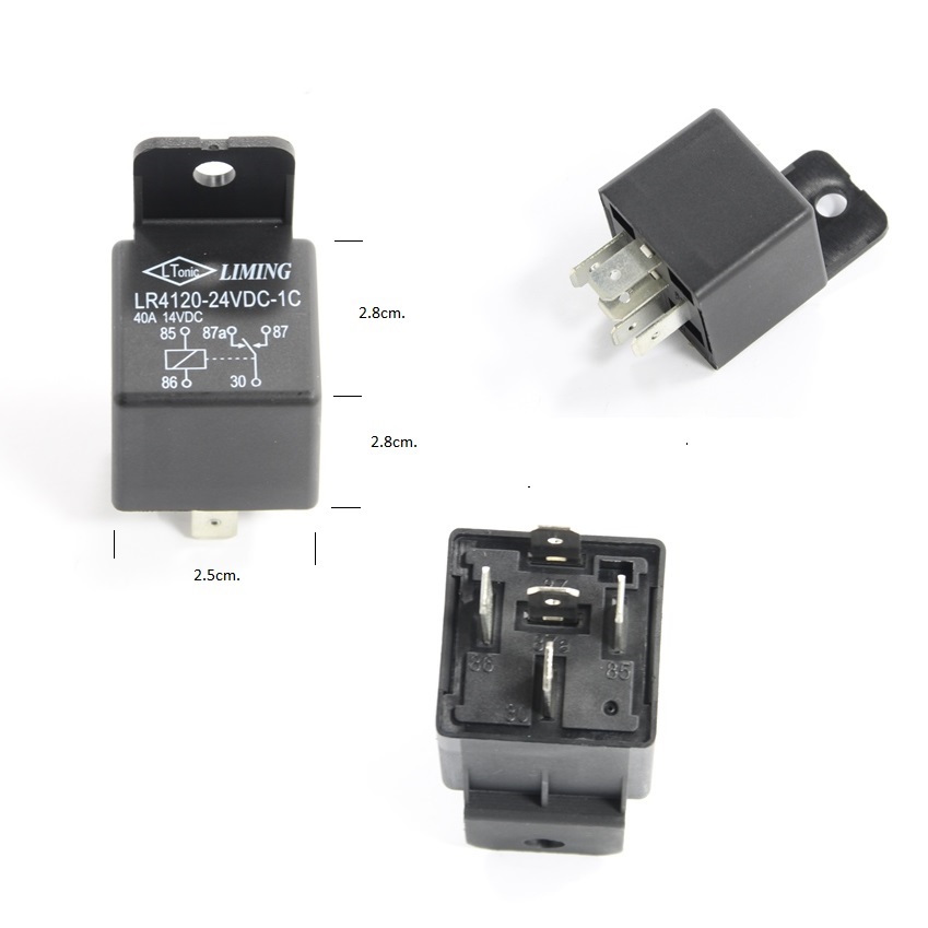 Реле 24V 30/40A