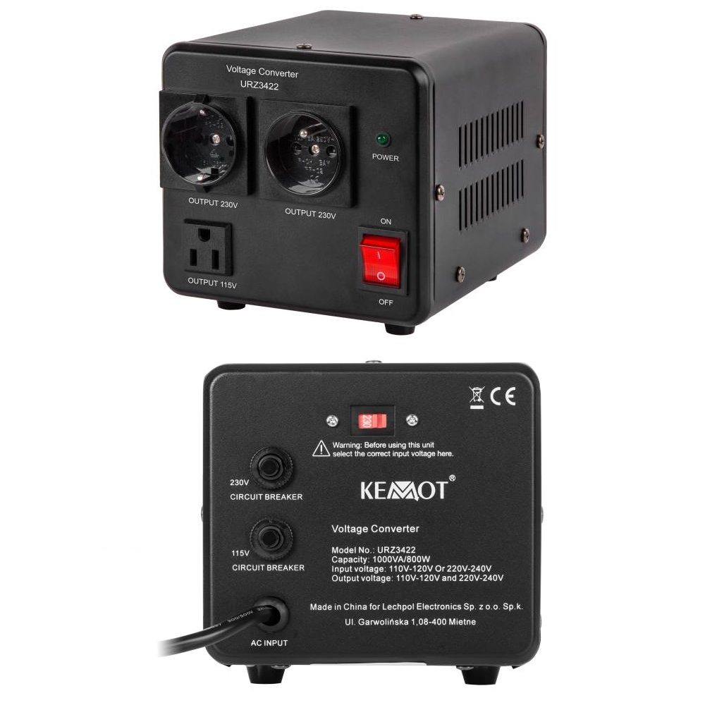 Конвертор преобразувател 220V/110V AC 110V/220V AC 800W