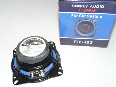 Говорител за автомобил DAX DX-402 4" 4OHM 1бр.