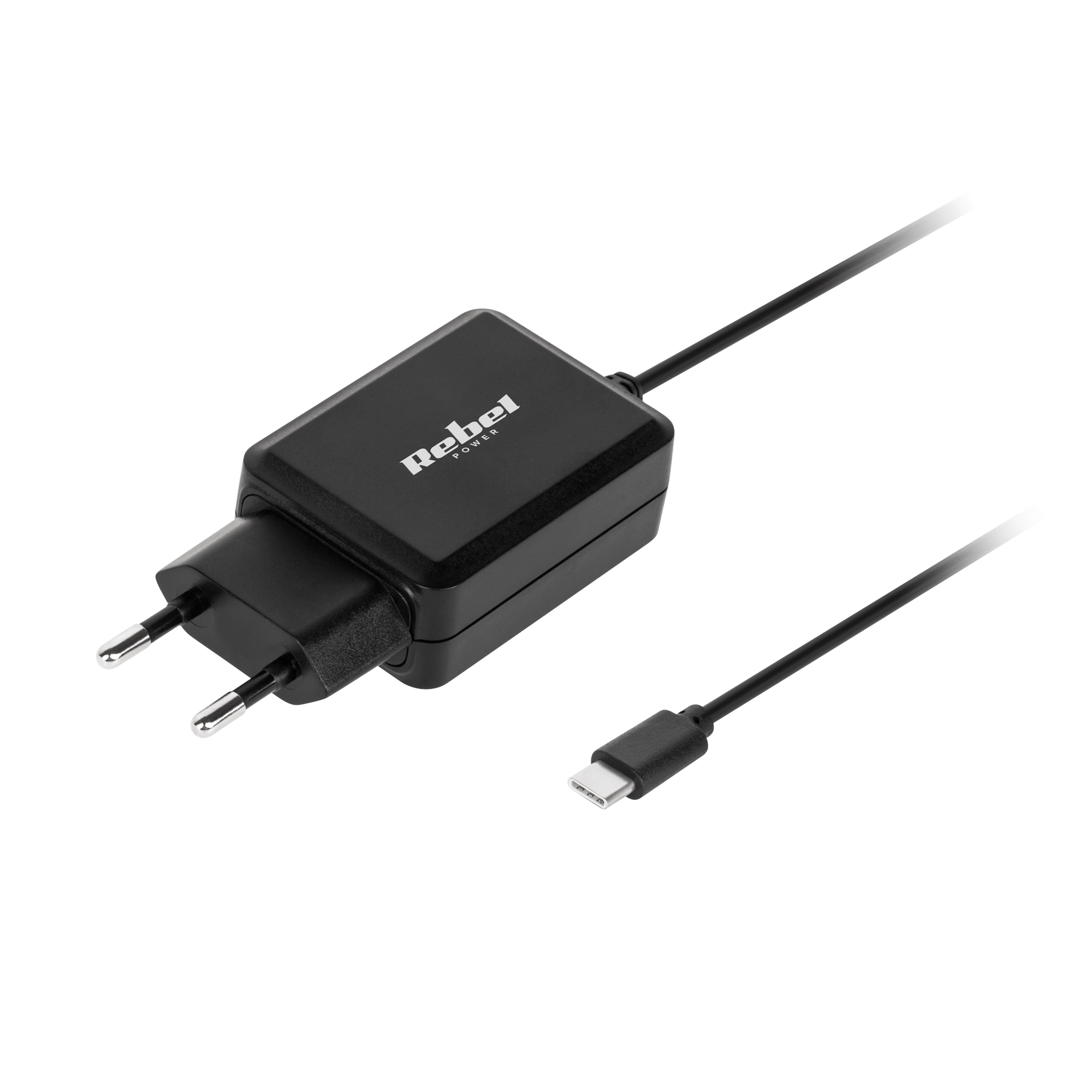 Зарядно USB-C 220V/5V 2.4A REBEL