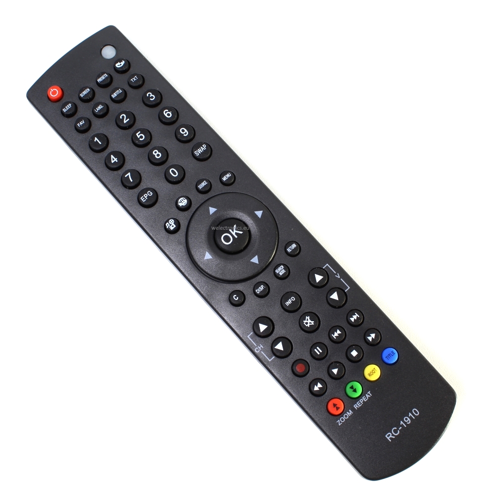Дистанционно RC1910, TOSHIBA, NEO, TELEFUNKEN, HITACHI, SHARP, JVC
