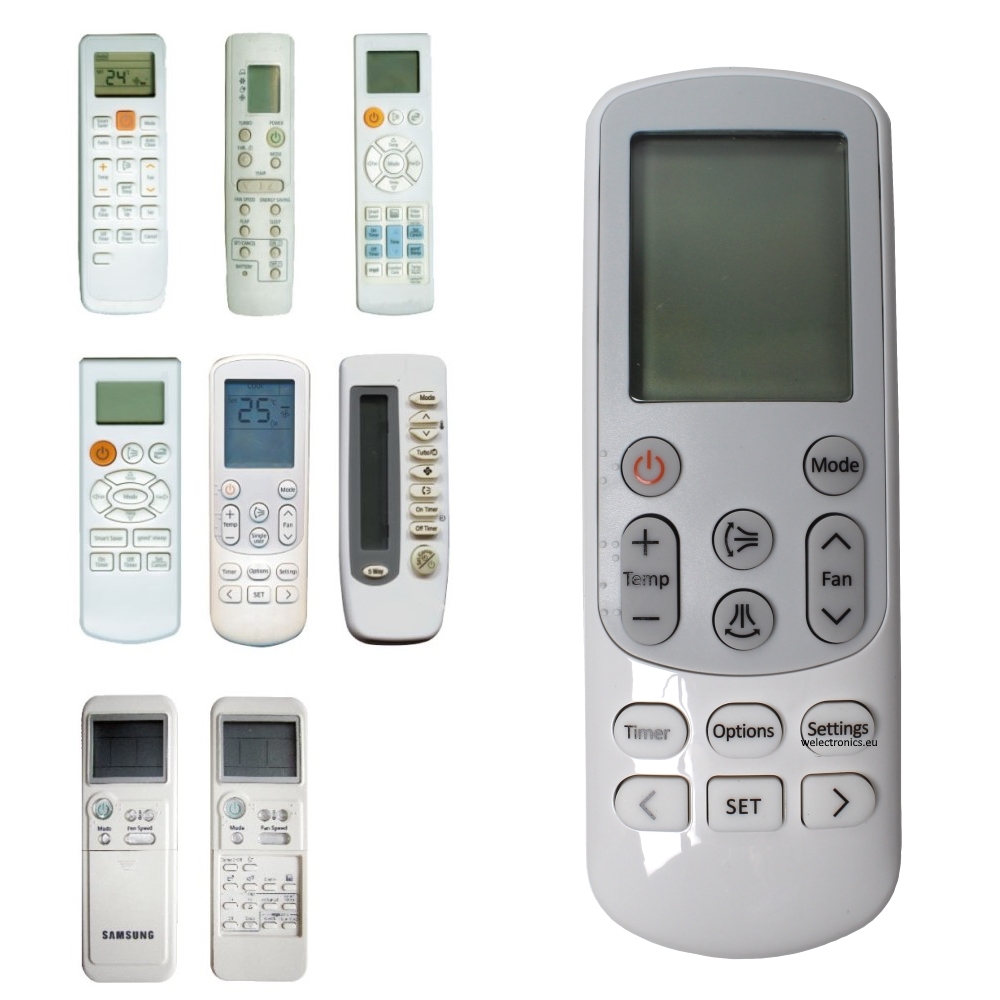 Дистанционно за климатик SAMSUNG, DB93-15882, DB93-14643, SS02V