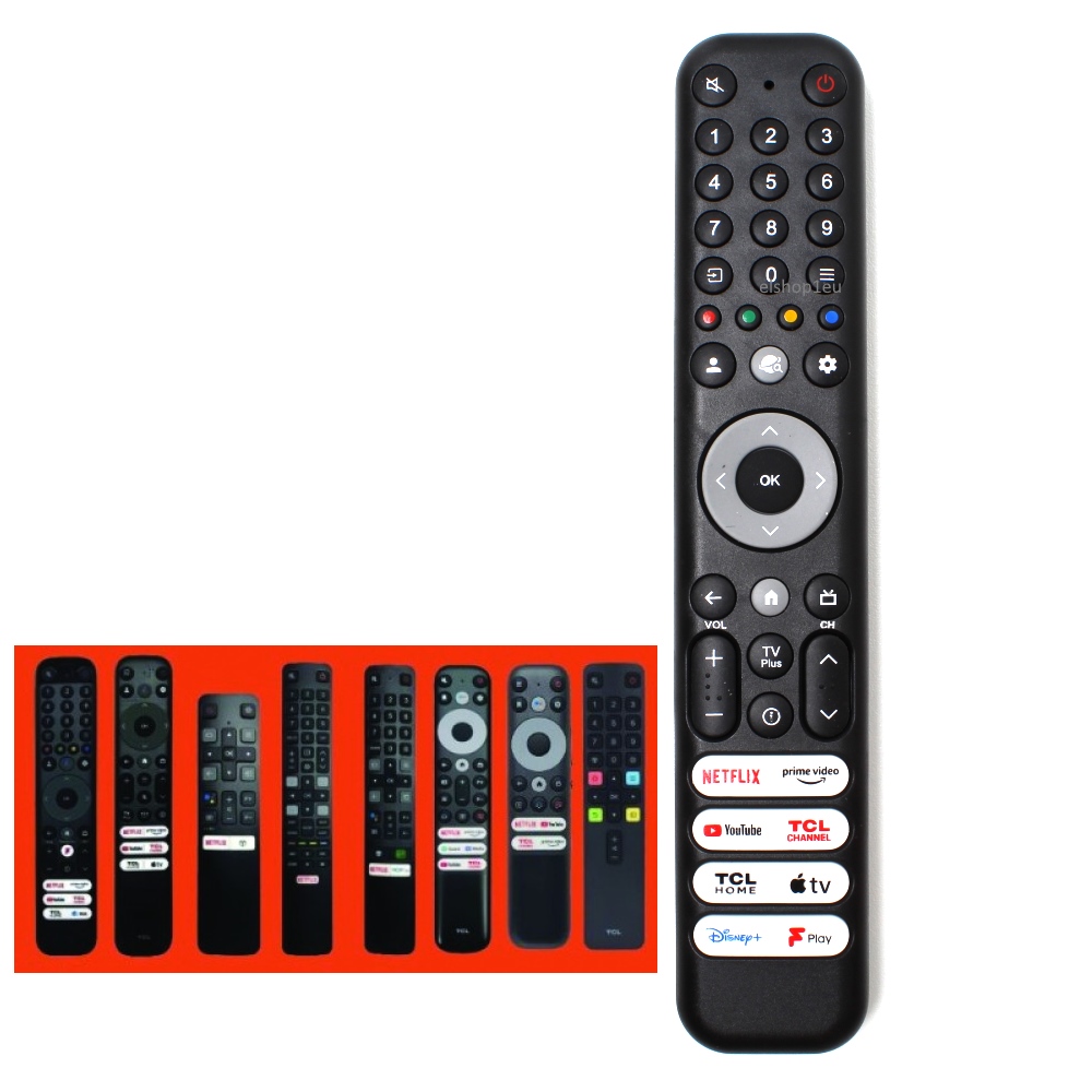Универсално дистанционно за телевизор TCL, CRC833V