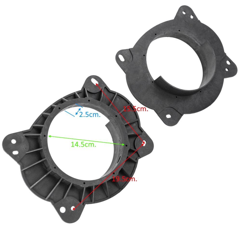 Фланци за говорители TOYOTA COROLLA, YARIS, RAV 4, LEXUS,2бр.