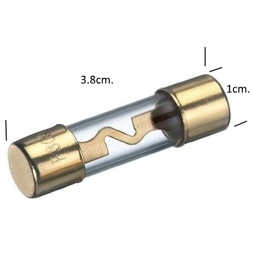 Предпазител за автомобилен усилвател 40A 38x10mm.