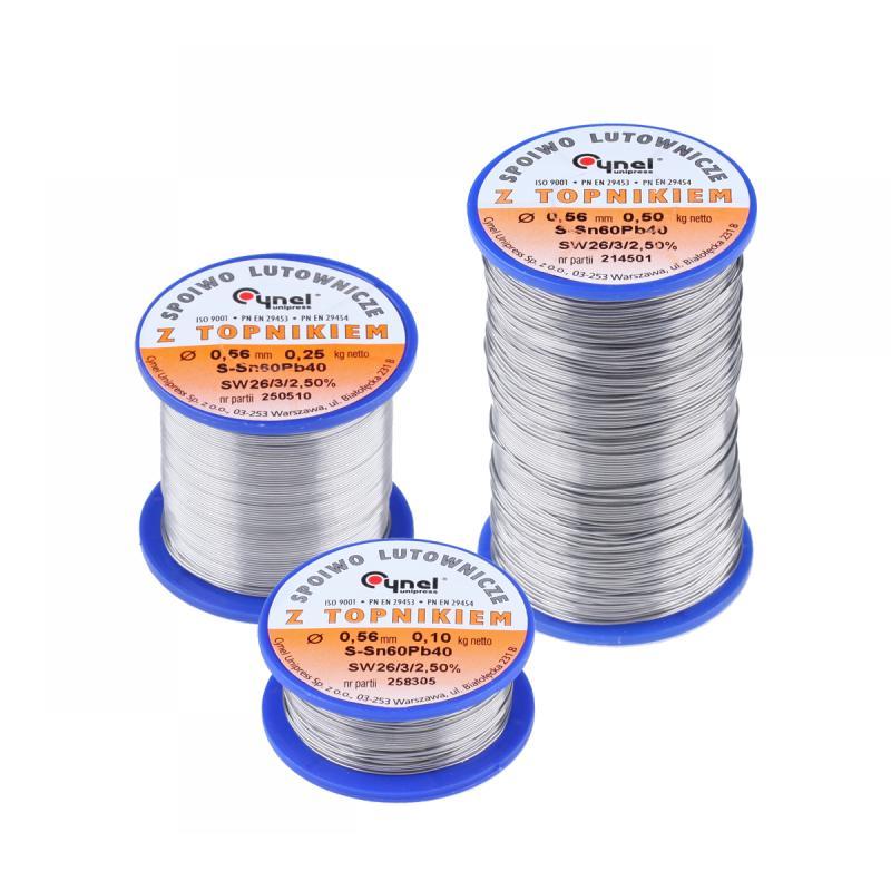 Тинол 0.7mm./250gr. SN60 PB40 CYNEL