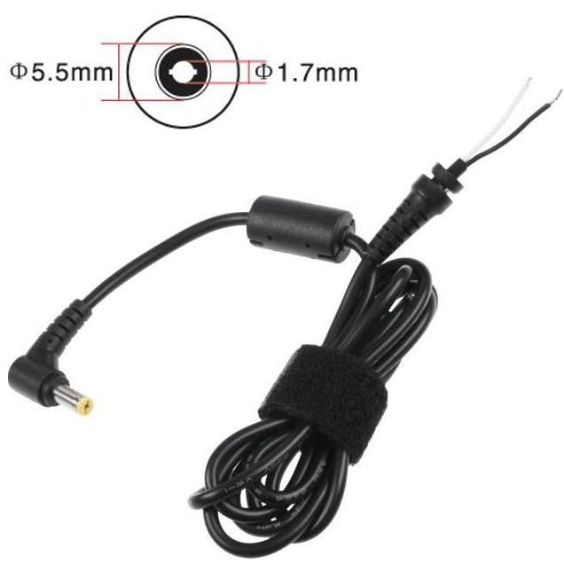 Букса за захранване на лаптоп с кабел DC 5.5/1.7mm. 18.5V 3.16A