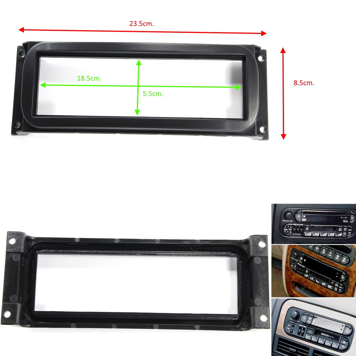 Рамка за авто радио Jeep, Cherokee, Wrangler, Chrysler,2002+