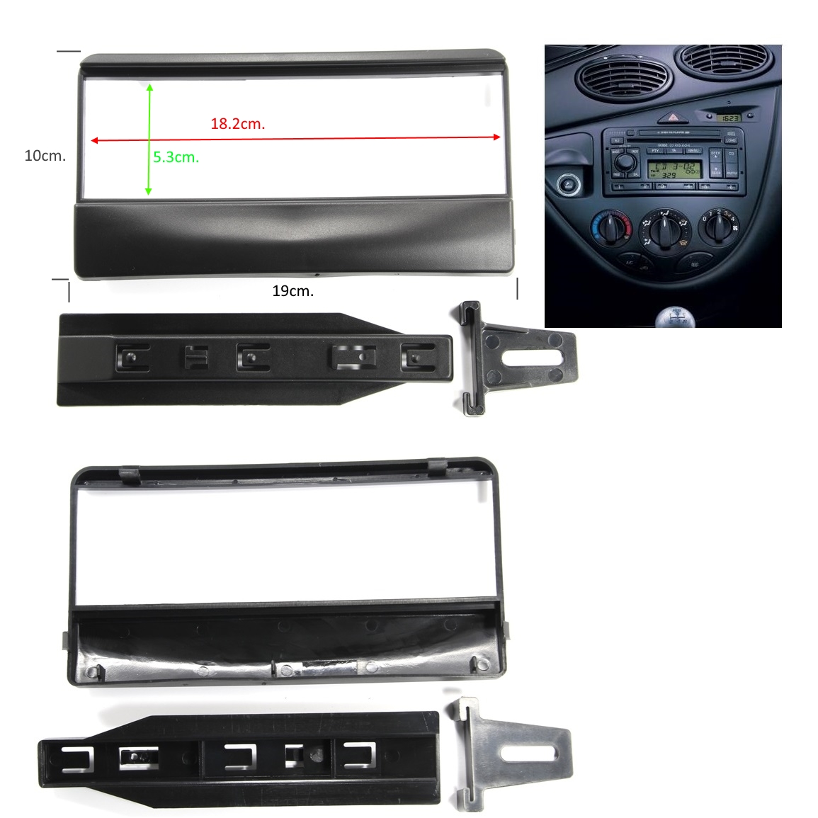 Рамка за авто радио FORD FIESTA, FOCUS, MONDEO, TRANSIT