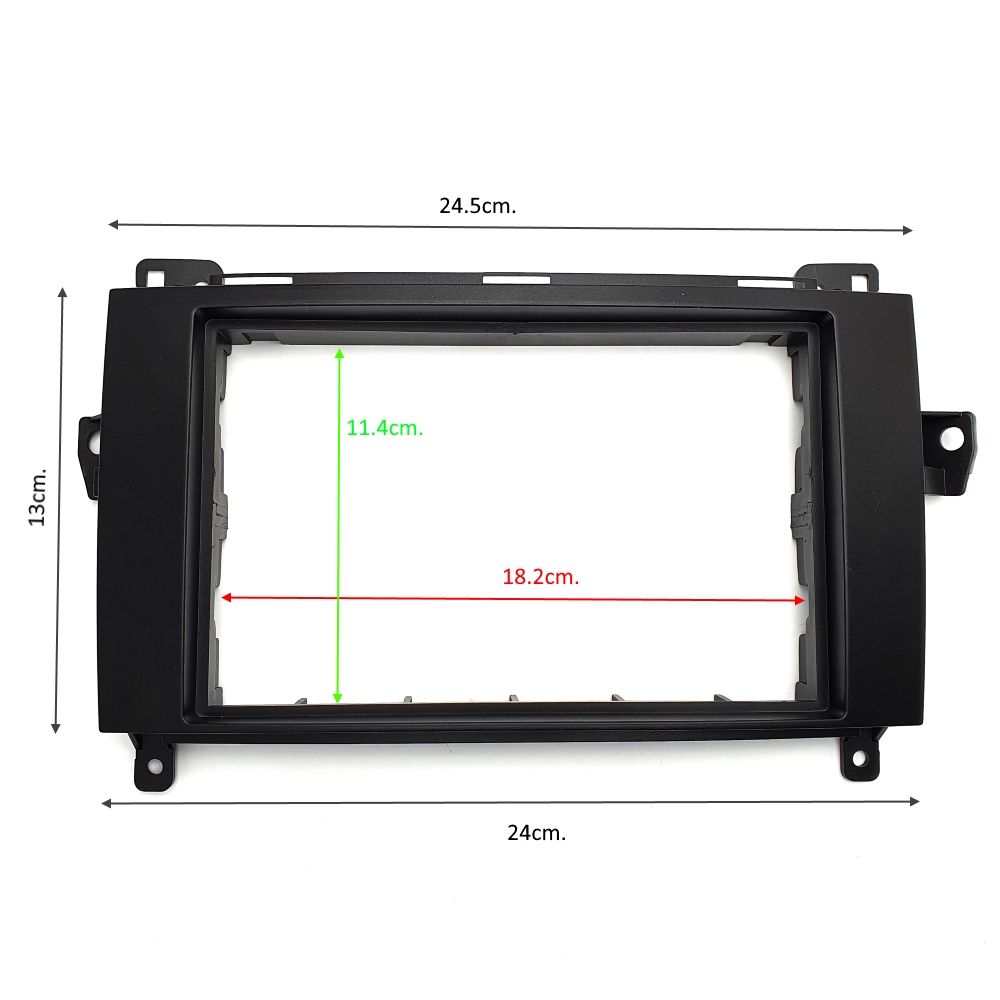 Рамка за мултимедия MERCEDES, SPRINTER, VITO, VIANO, A/B-class,2DIN
